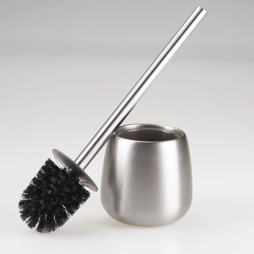 mDesign WC Ersatzbürstenkopf 2er-Set schwarz Kunststoff