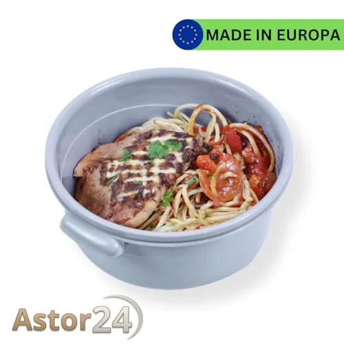 astor24 Mikrowellengeschirr 3er Set rund 2L BPA-frei