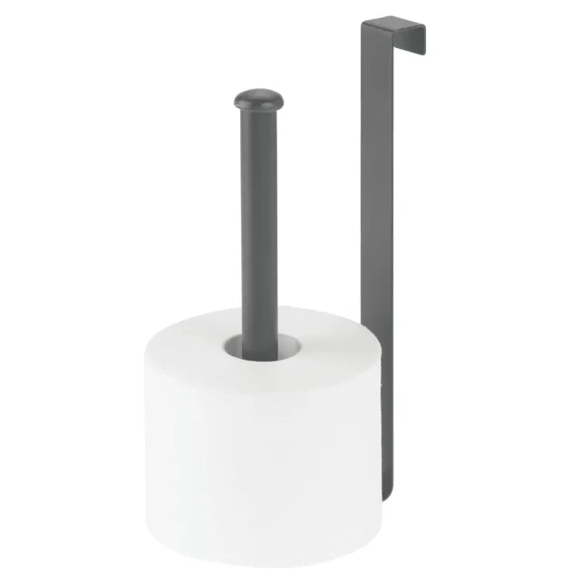 mDesign Toilettenpapierhalter Spülkasten grau 2 Rollen
