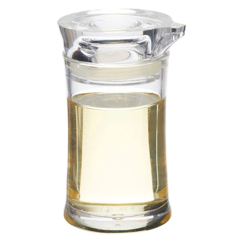 mDesign Dosierflasche Kunststoff durchsichtig 2er-Set mit Deckel