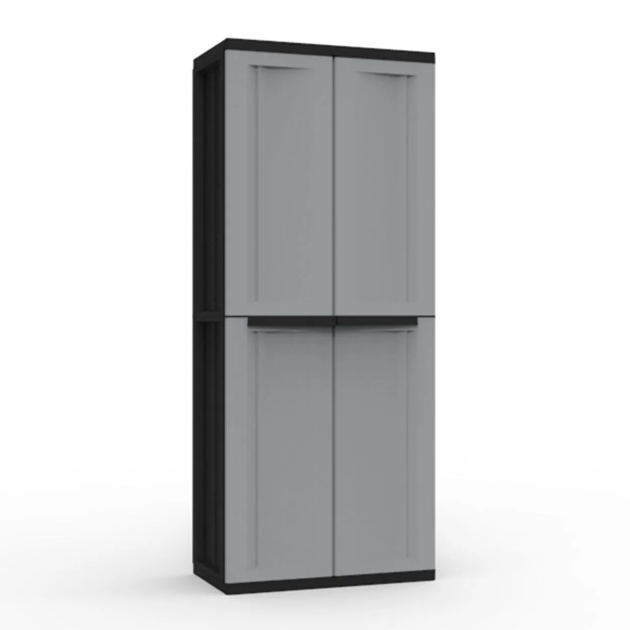 Kreher J Twist Schrank Set Grau Spind + 3 Böden