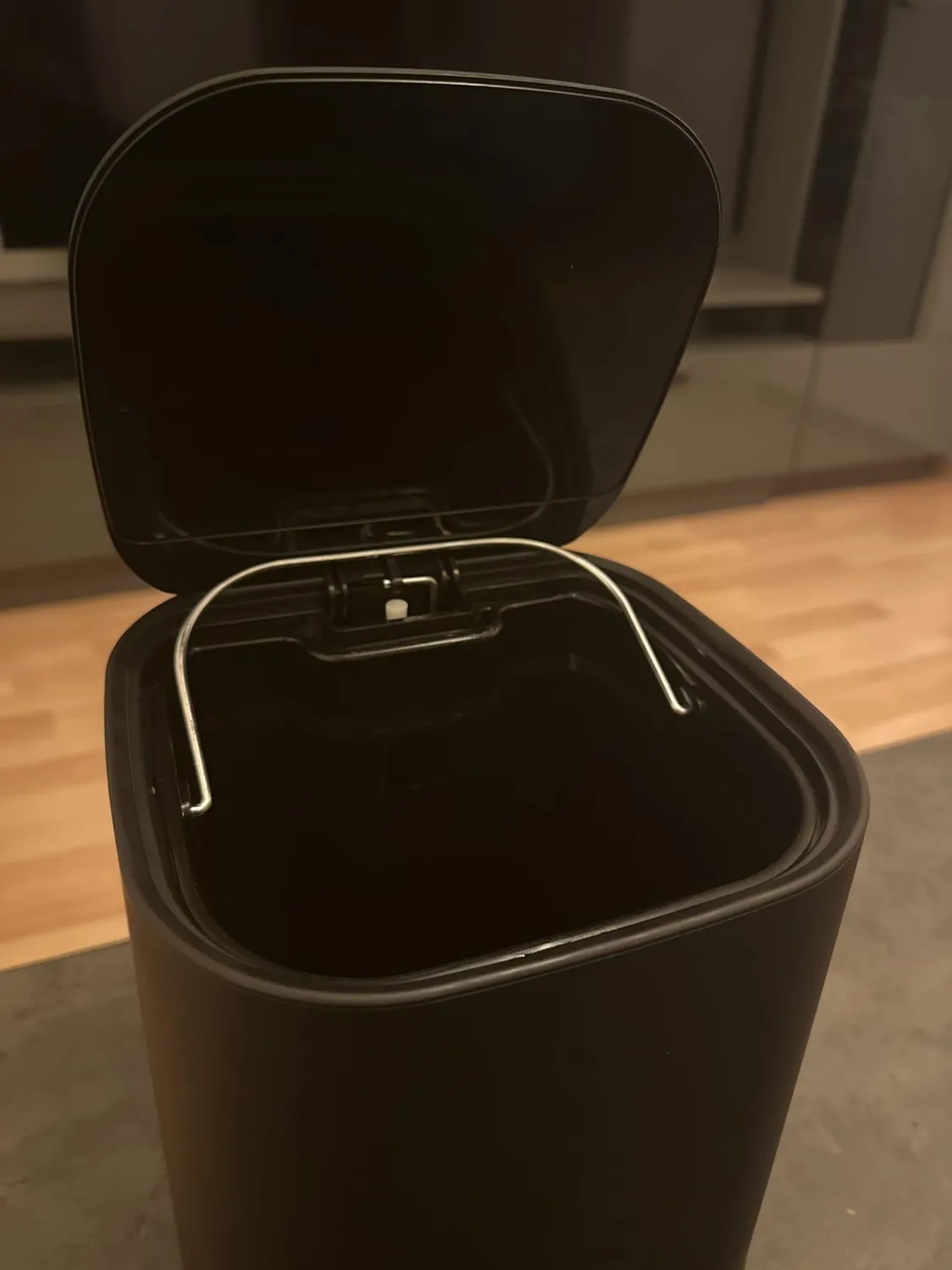 Black Mülleimer Bad 5L dunkelgrau Softclose