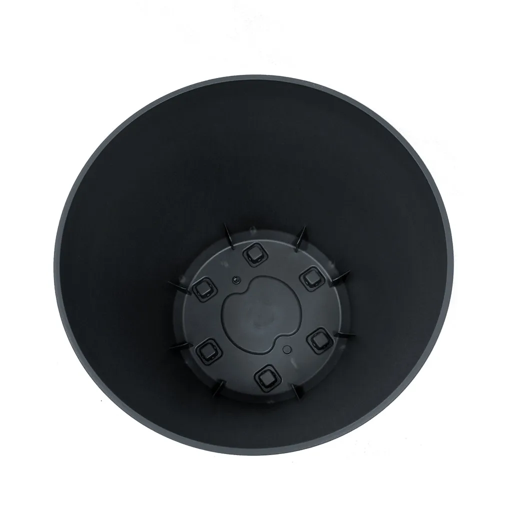 Kreher Origin XXL Pflanzkübel D-78 cm Schwarz mit Rollen