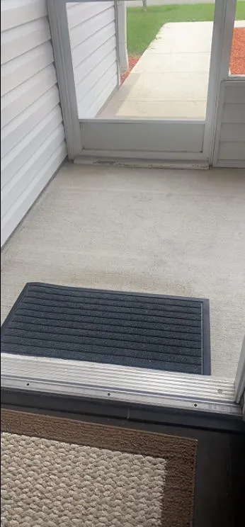 Lifewit Fußmatte Innen Grau 90x59 cm dünn rutschfest