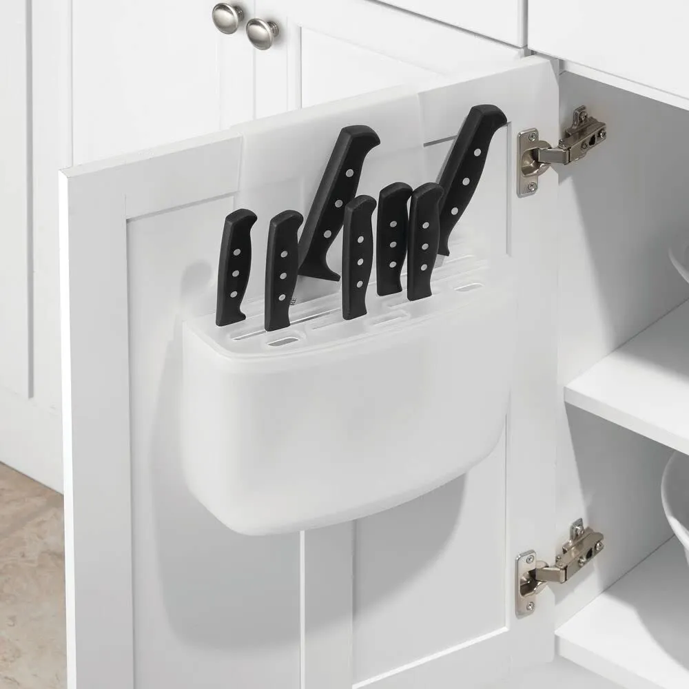 mDesign Schrank Organizer Türhalterung transparent