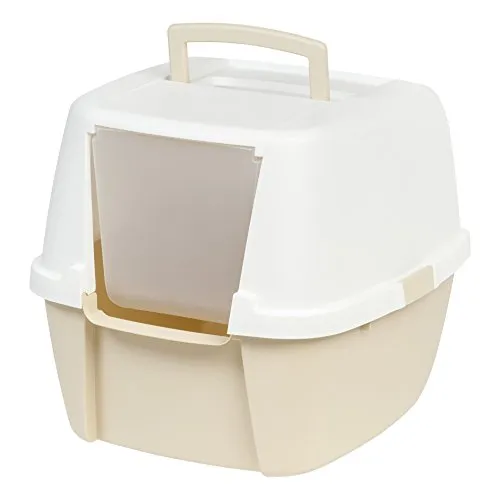 Iris Ohyama CLH-17J Katzenklo XXL Haube Jumbo Beige Haube