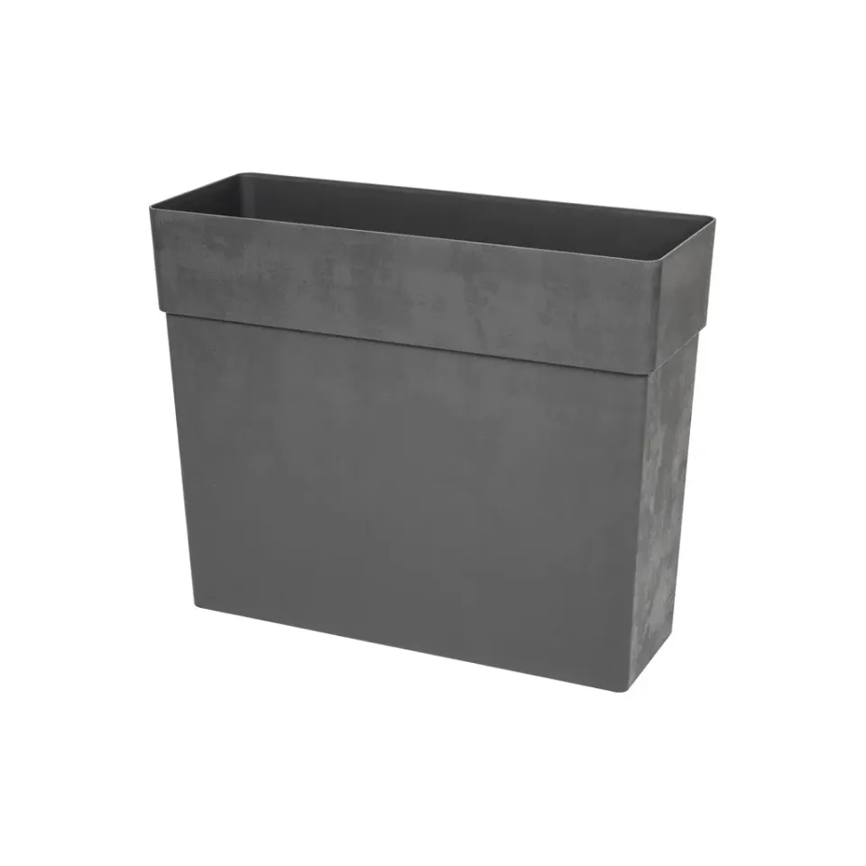 Kreher Like Raumteiler Pflanzkübel 80cm anthrazit rollbar