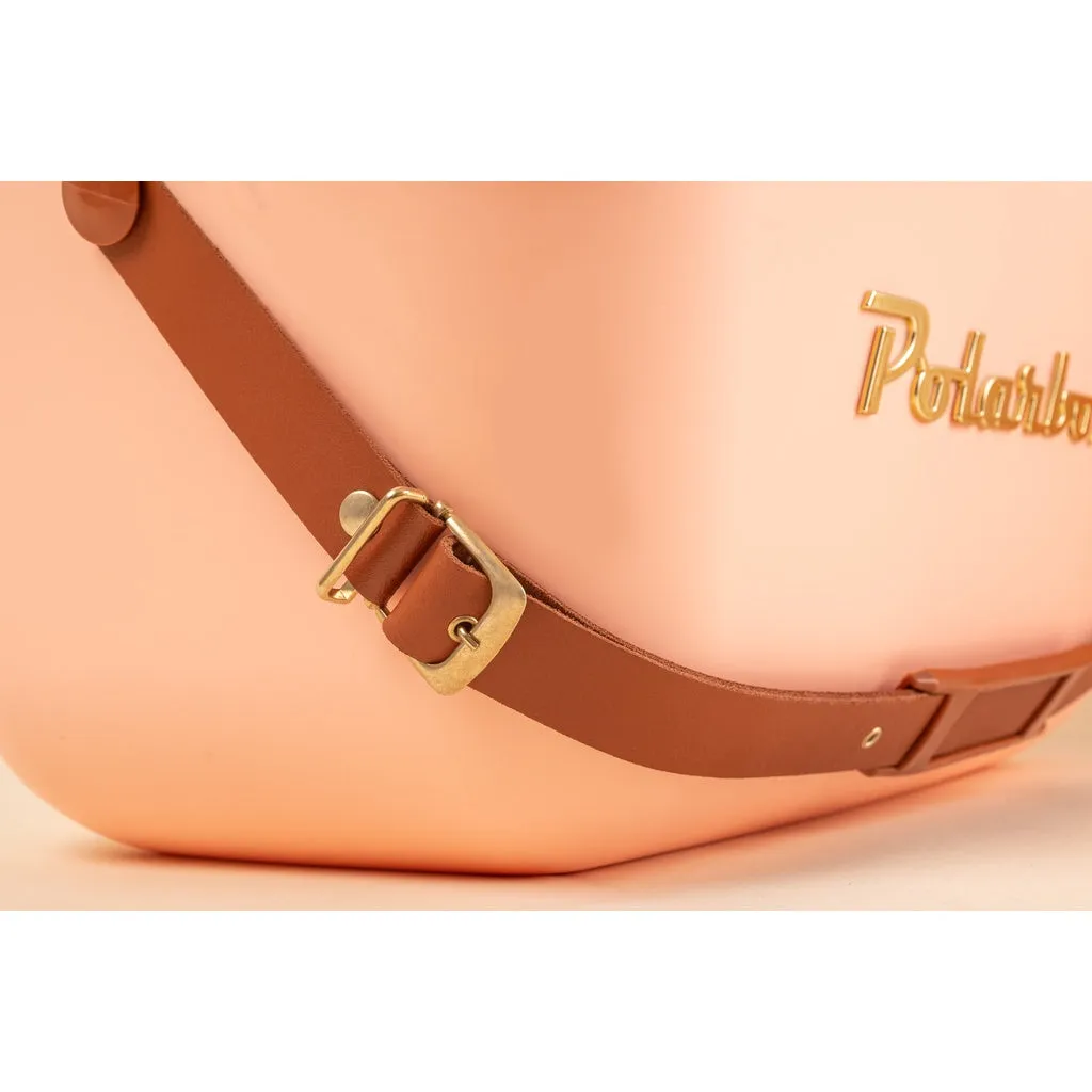 Kreher Polarbox 20 Liter Kühlbox Coral Gold Retro mit Gurt