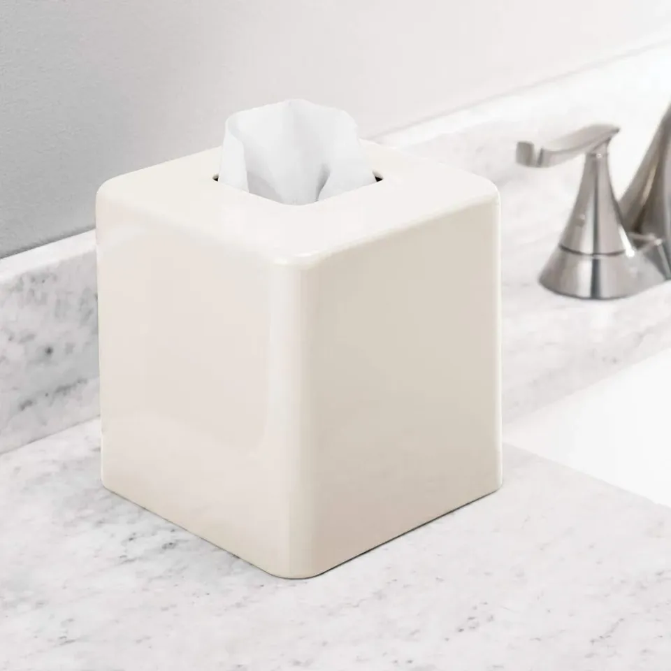 mDesign Unity Kosmetiktuchbox Stahl quadratisch