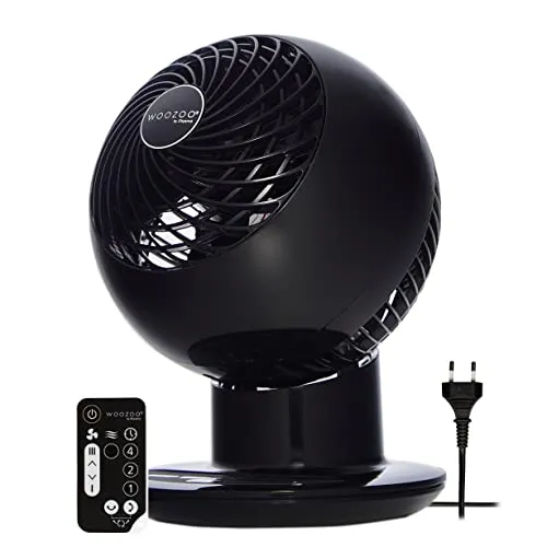 Iris Ohyama Woozoo PCF-SC15T Tischventilator schwarz 30m²