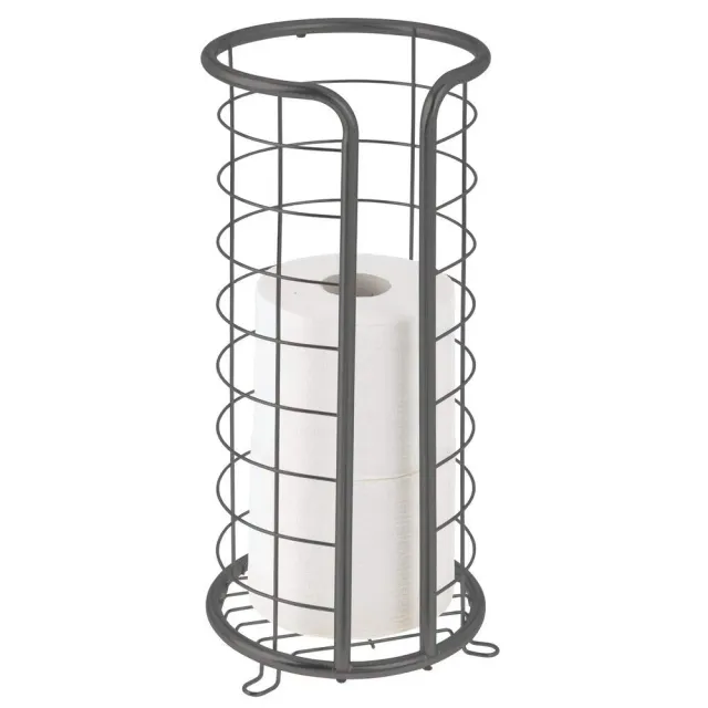 M Design Omni Toilettenpapierhalter Graphitgrau für 3 Rollen