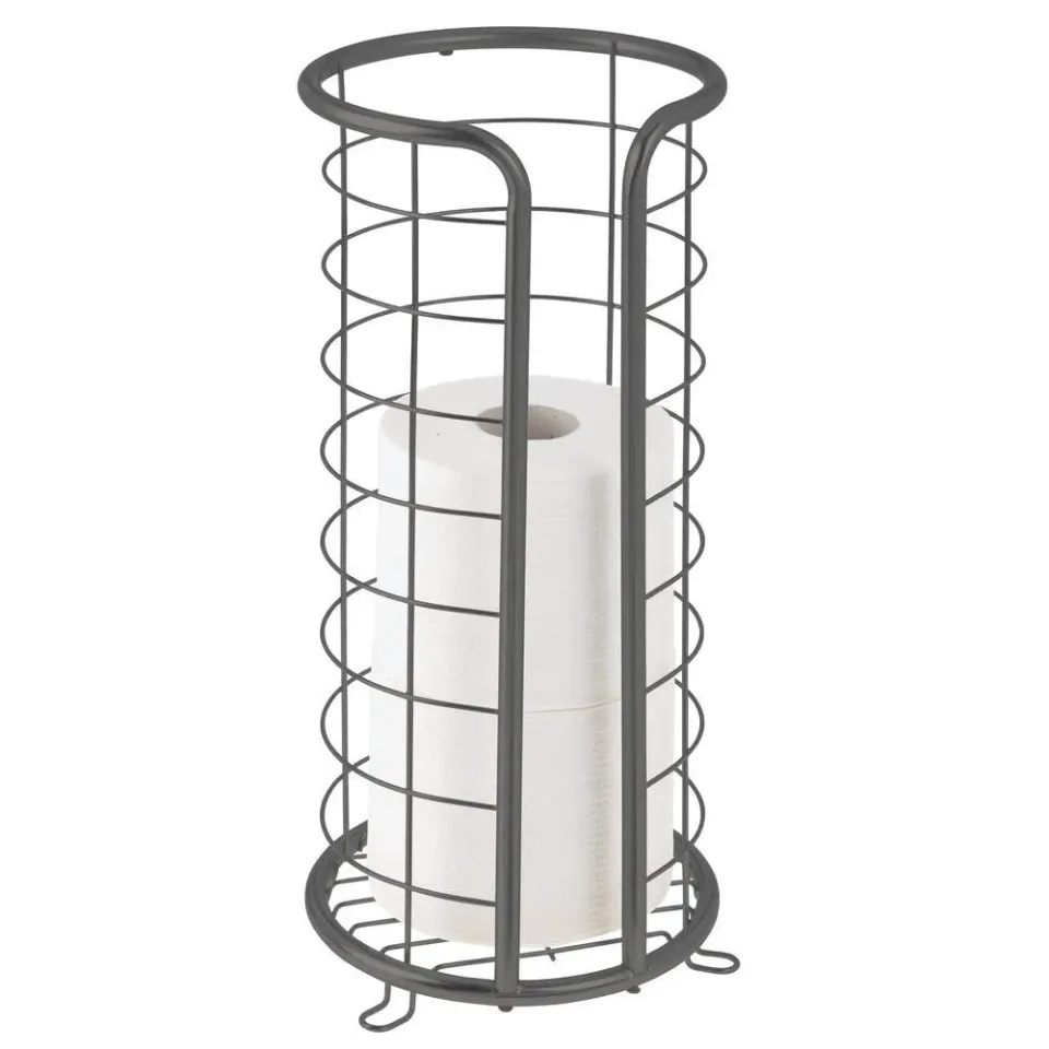 M Design Omni Toilettenpapierhalter Graphitgrau für 3 Rollen