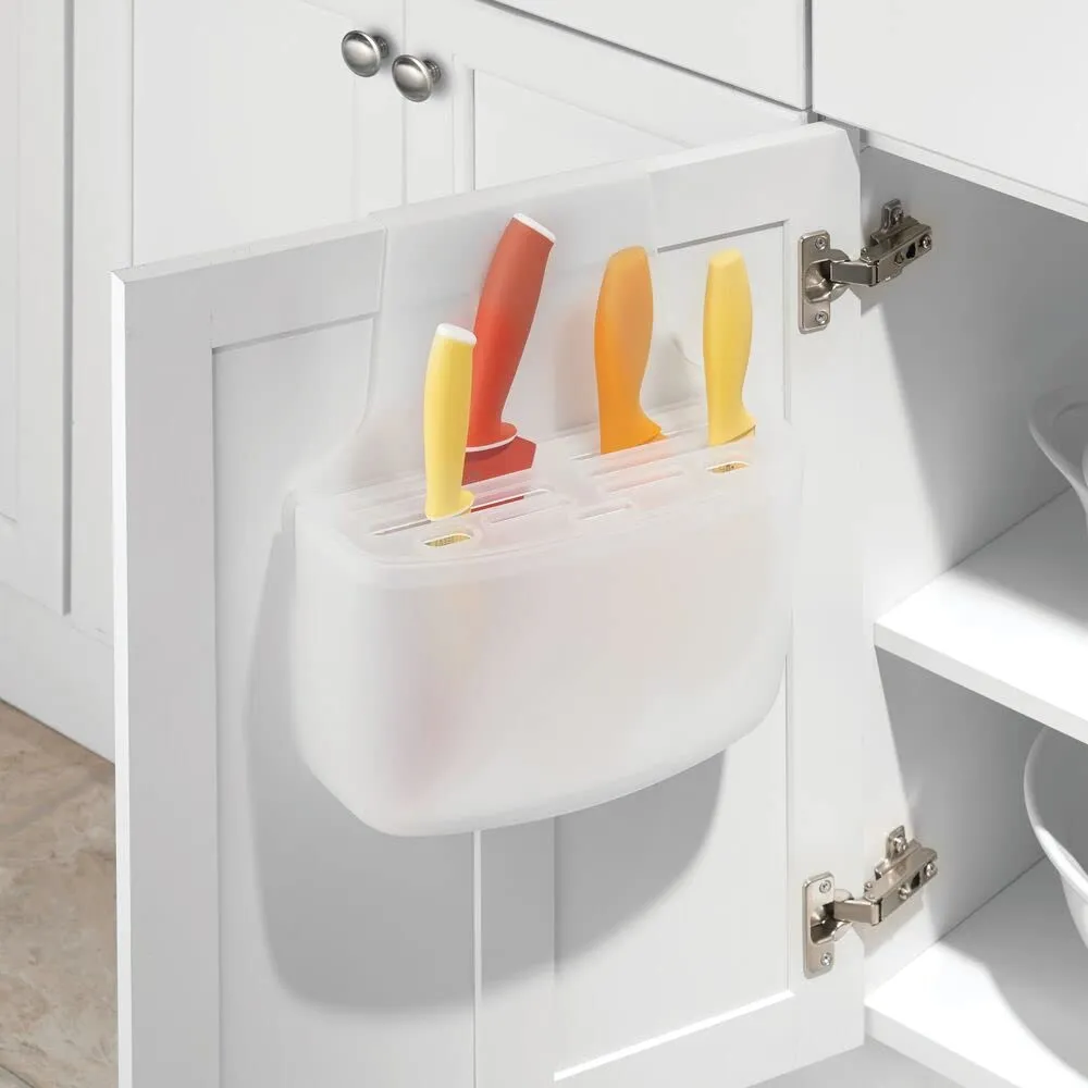 mDesign Schrank Organizer Türhalterung transparent