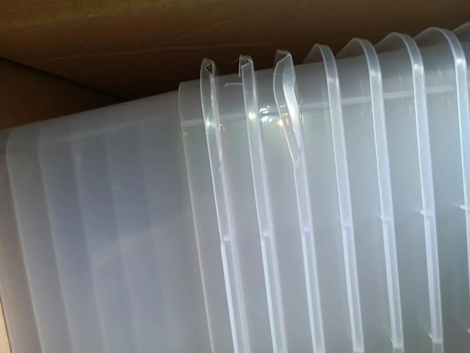 Iris Ohyama CNL-5 Aufbewahrungsbox 5L 20er-Set transparent