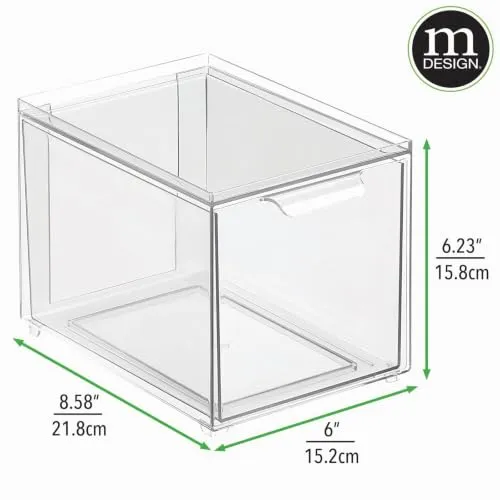 M Design 20545MDCOEU Schuhbox Kunststoff durchsichtig