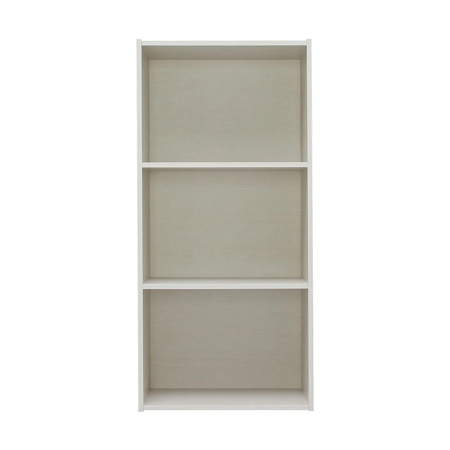 Iris Ohyama CX-3 Bücherregal weiß 3 Böden Holz