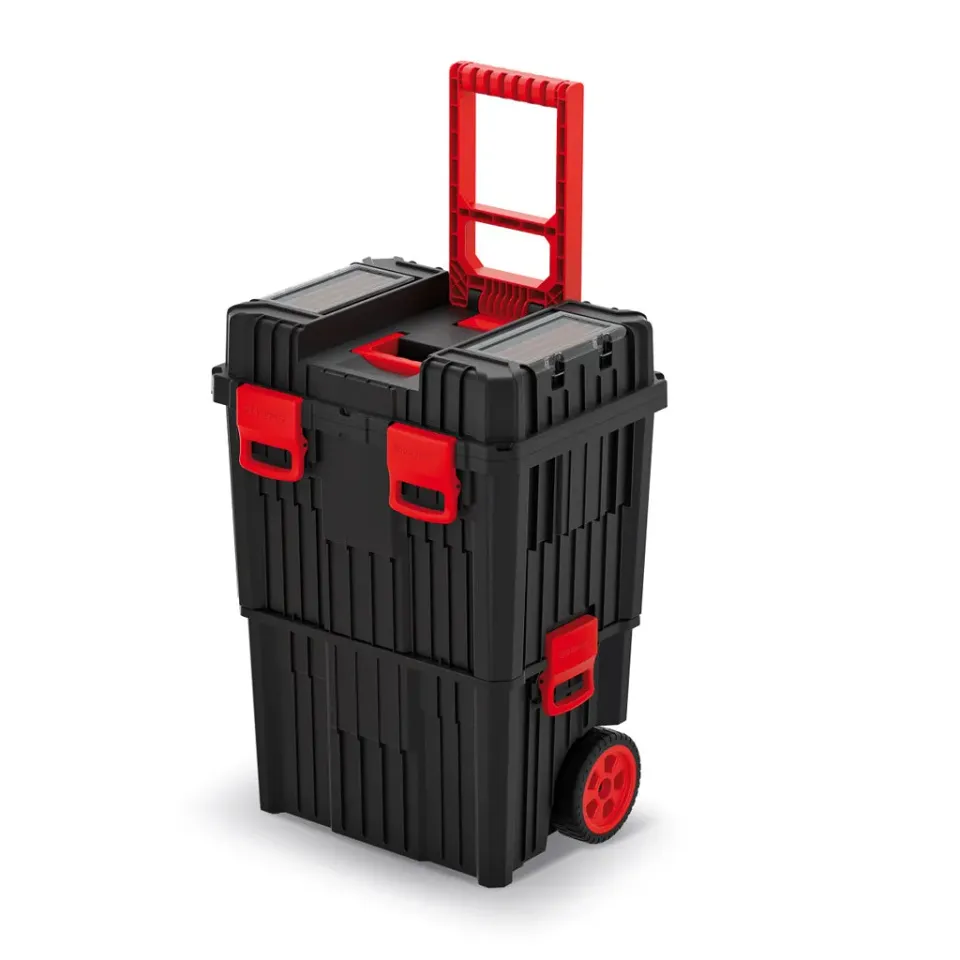 Kreher HD Wheelbox Compact Werkstatt Trolley Schwarz