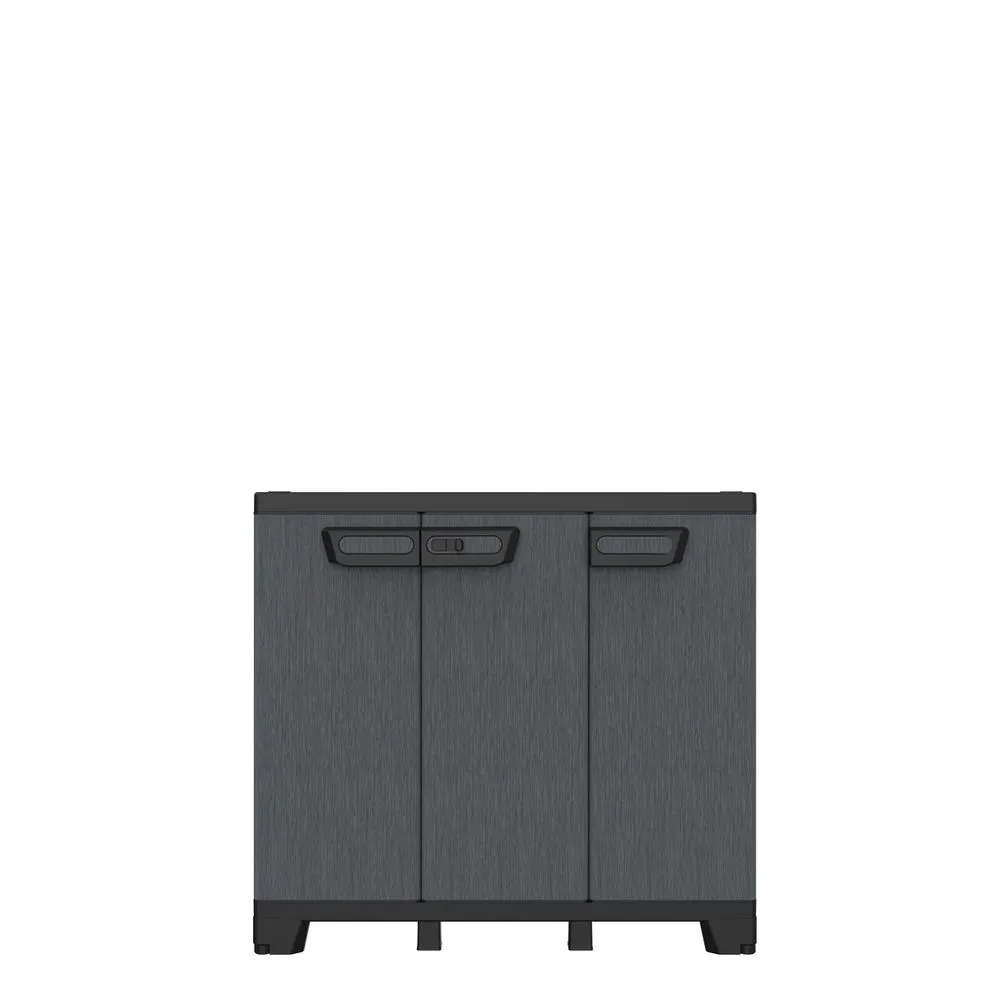 Kreher Ardesia Kunststoffschrank Anthrazit 3-türig 172 cm