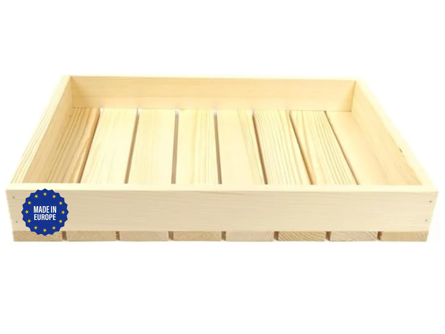 GoodFreshDecor Holzkiste Holzbox 30x15x6 cm unbehandelt