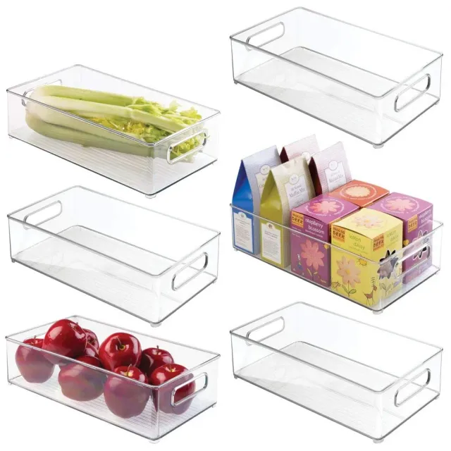 M Design Kühlschrank Organizer Transparent 6er-Set
