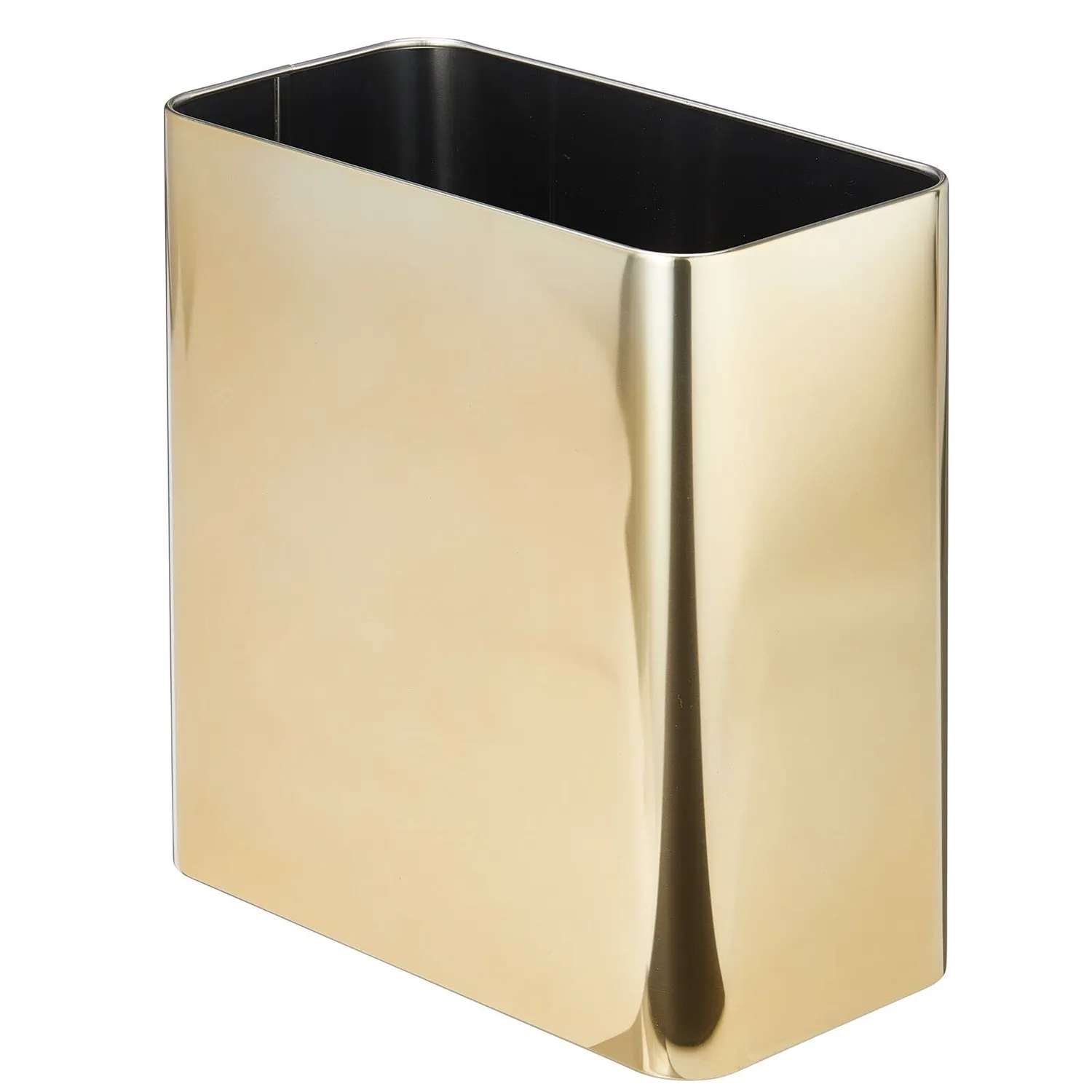 mDesign 17957MDBSTEU Mülleimer 10L bronzefarben Metall