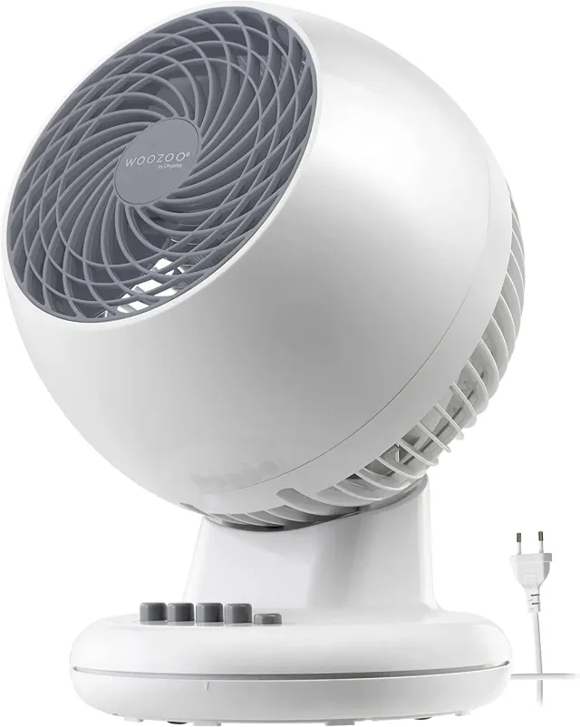 Iris Ohyama Woozoo PCF-M15 Tischventilator weiß leise
