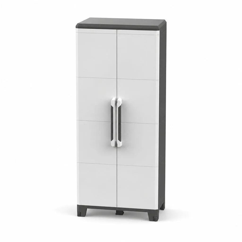 Kreher Transforming Kunststoffschrank XL IP43 schwarz grau