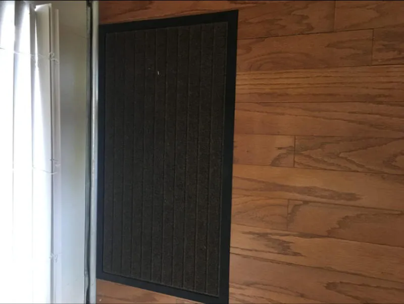 Lifewit Fußmatte Innen Grau 90x59 cm dünn rutschfest