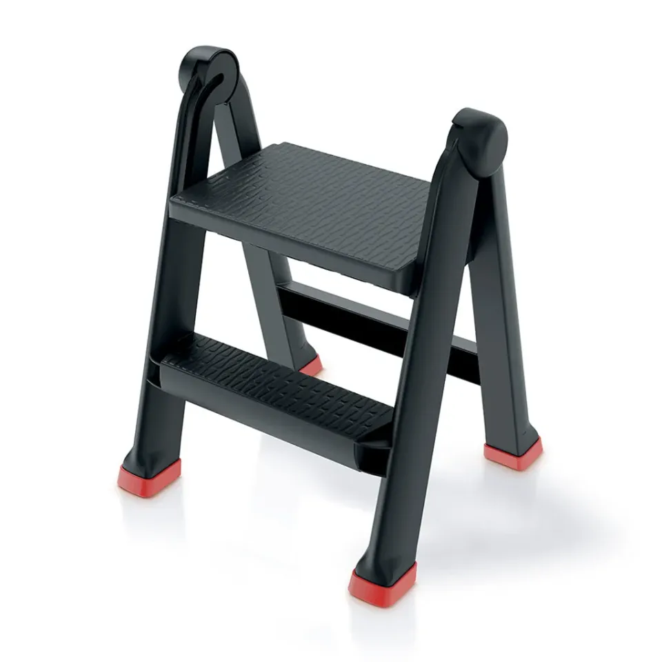 Kreher Werkstattleiter Trittleiter klappbar 150 kg Kunststoff