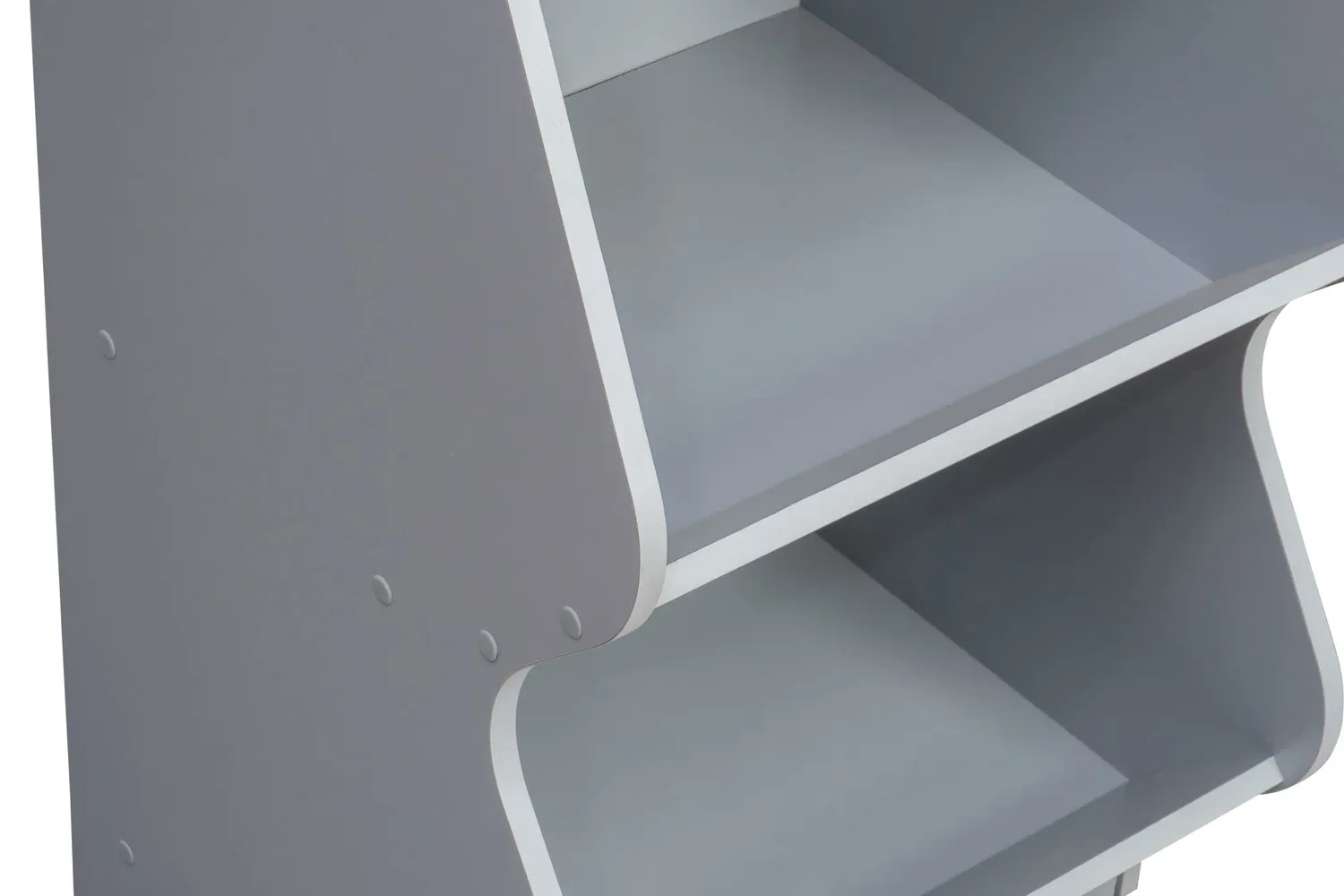 Iris Ohyama Kids Basic Shelf KSBS-2 Regal grau 2 Fächer