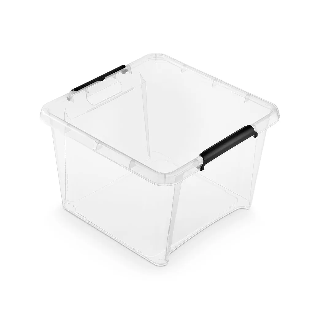Kreher Simple Store Box Transparent 25 Liter stapelbar