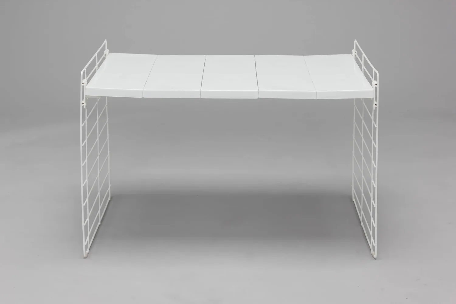 Iris Ohyama USD-1V Unterschrank Regal Weiß ausziehbar 1-fach