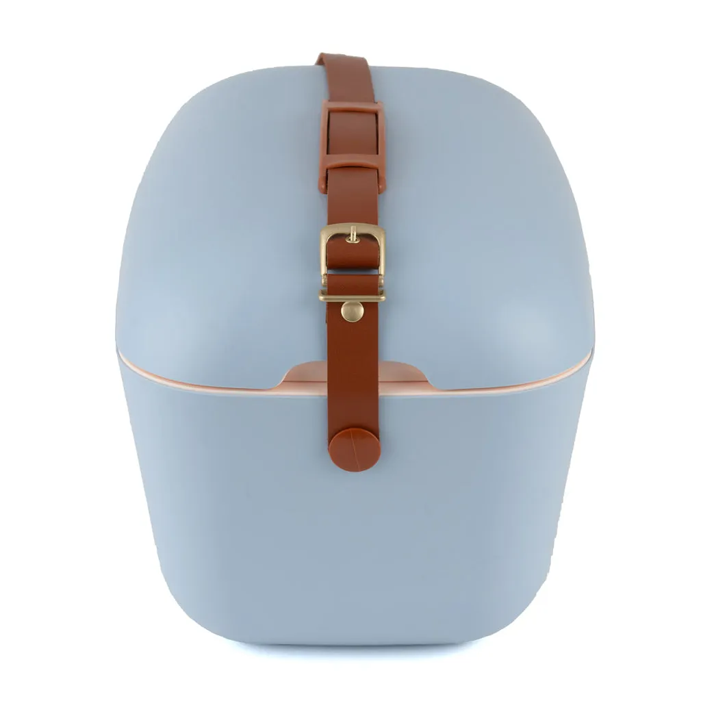 Kreher Polarbox Kühlbox 12 Liter Jeans Blau Retro