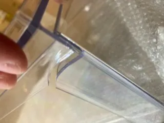 mDesign Schubladenbox Kunststoff Küchenbox 2er-Set transparent