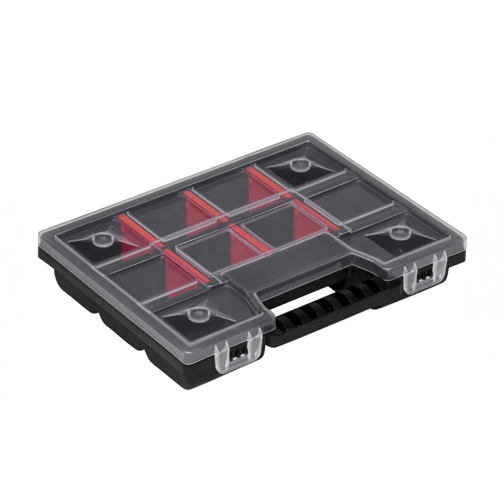 Kreher Organizer-Set Sortimentsbox 3tlg schwarz-orange