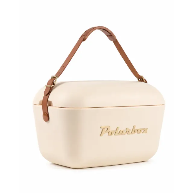Kreher Polarbox 20L Kühlbox Cream Gold Retro