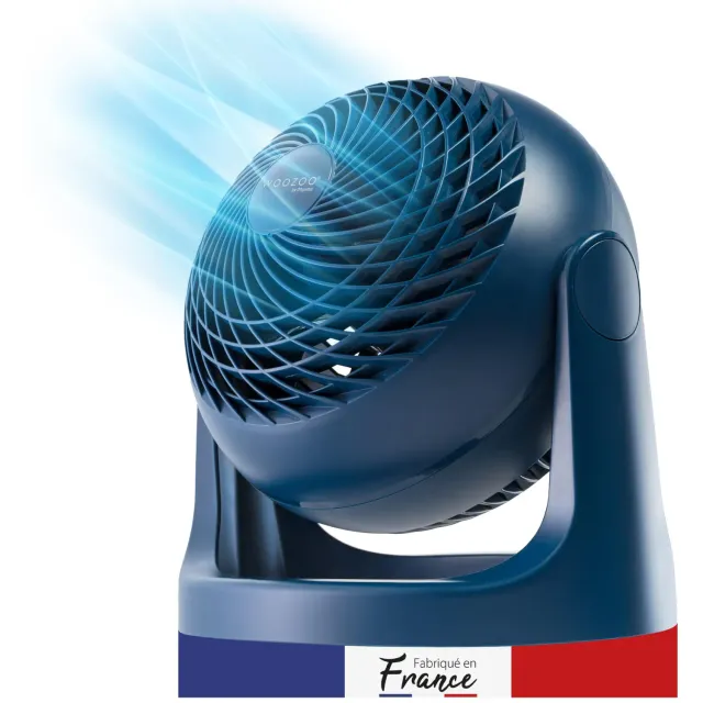 Iris Ohyama Woozoo PCF-HE18 Tischventilator Blau 23m²