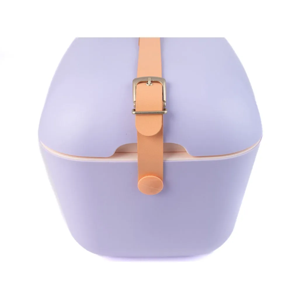 Kreher Polarbox Kühlbox 12 Liter Lila Retro
