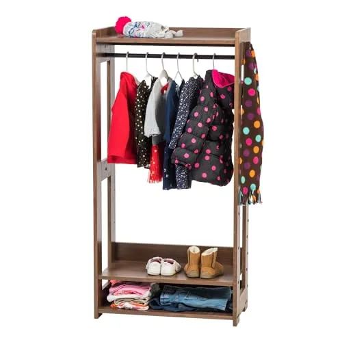 Iris Ohyama KWR-1 Kindergarderobe braun Holz