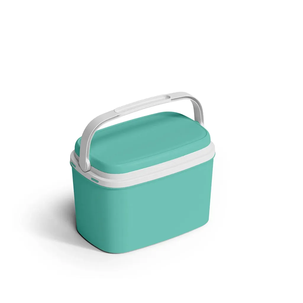 Kreher Kühlbox 6 Liter Classic Türkis mit Deckel und Griff
