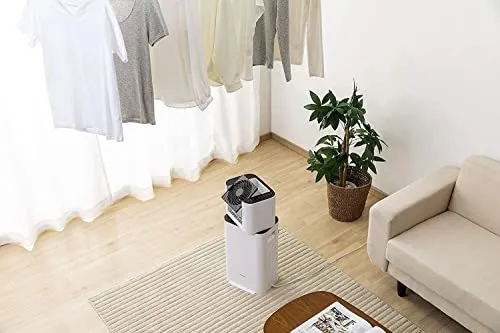 Iris Ohyama Woozoo DDC-50 Luftentfeuchter Ventilator weiß