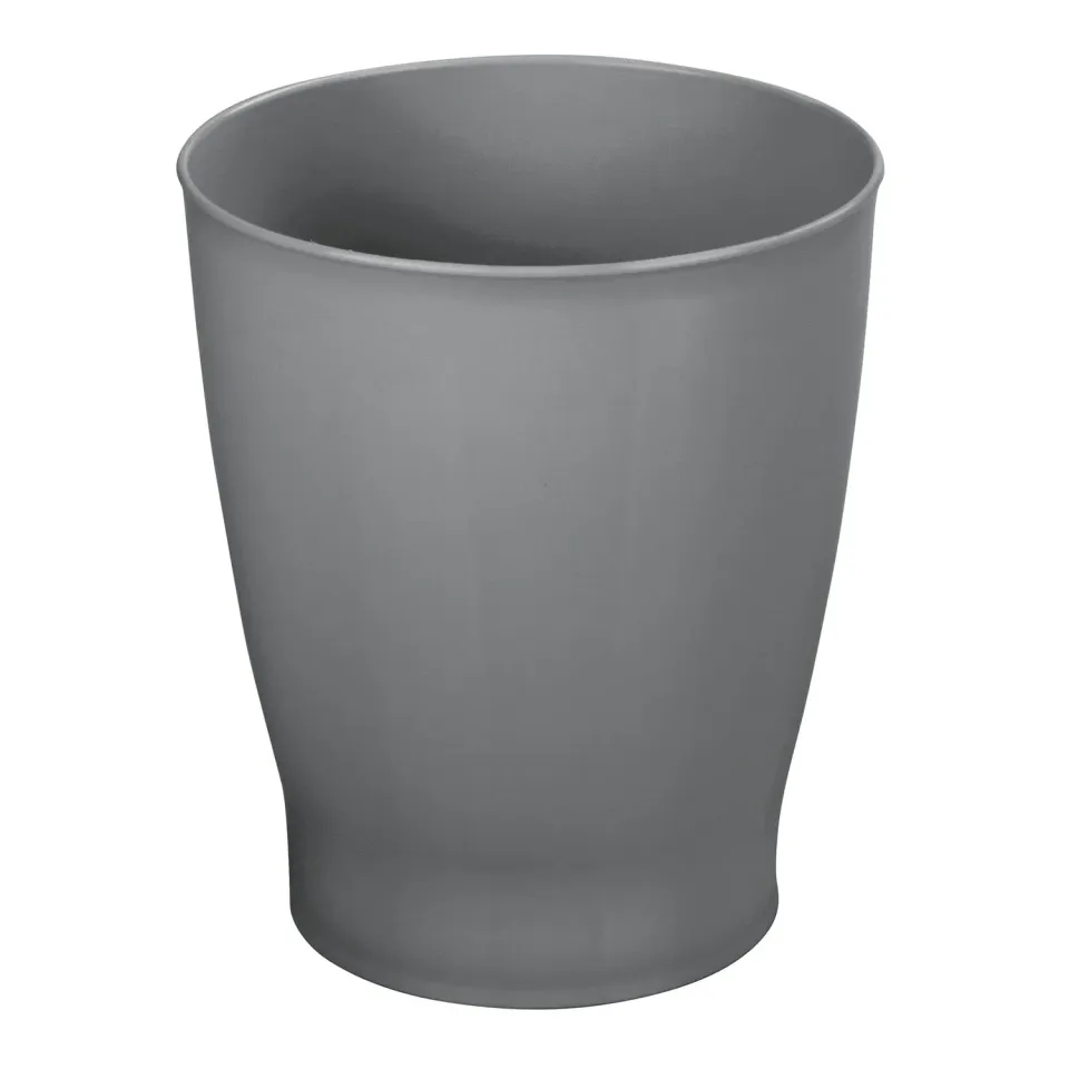 mDesign MetroDecor Abfalleimer 4,7L Anthrazit Bad