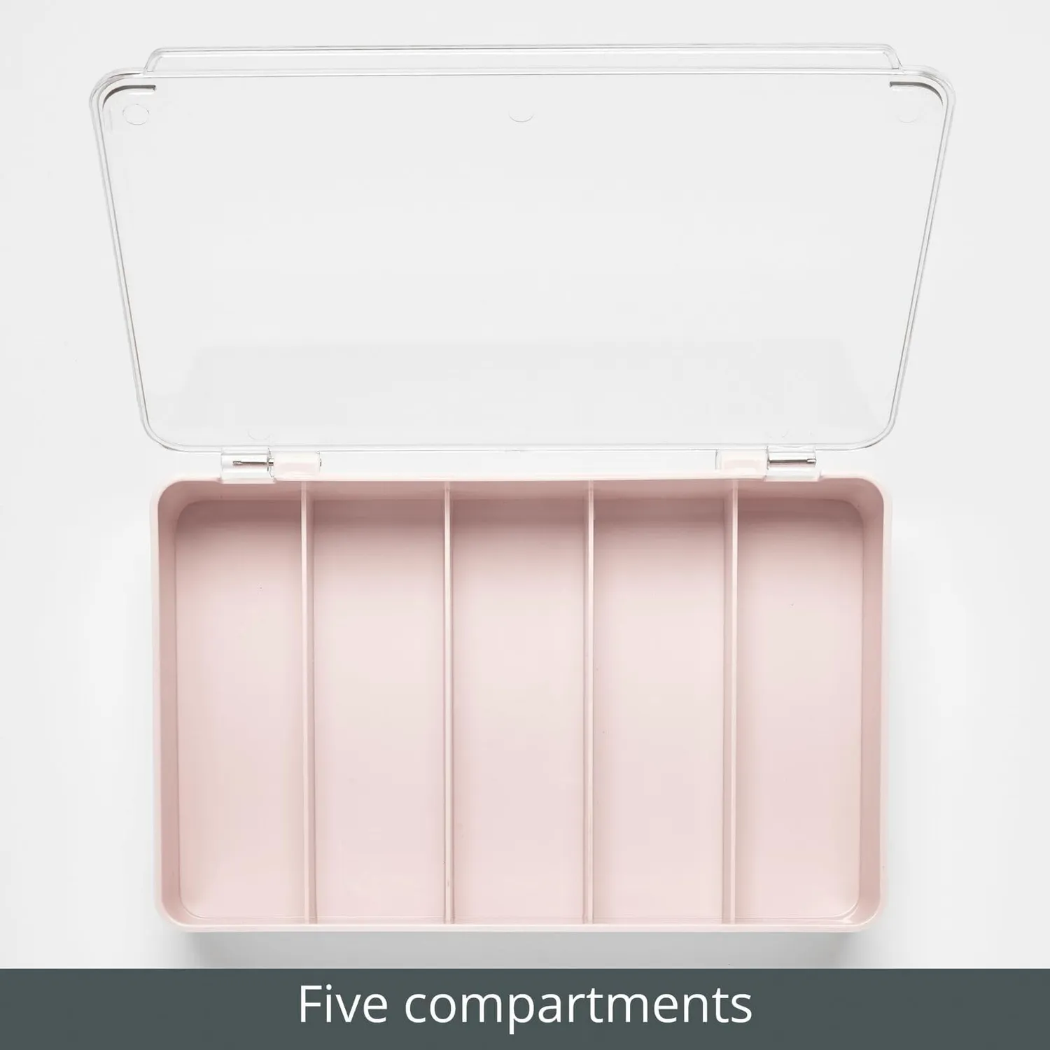 mDesign Brillenvitrine 2er-Set 5 Fächer stapelbar