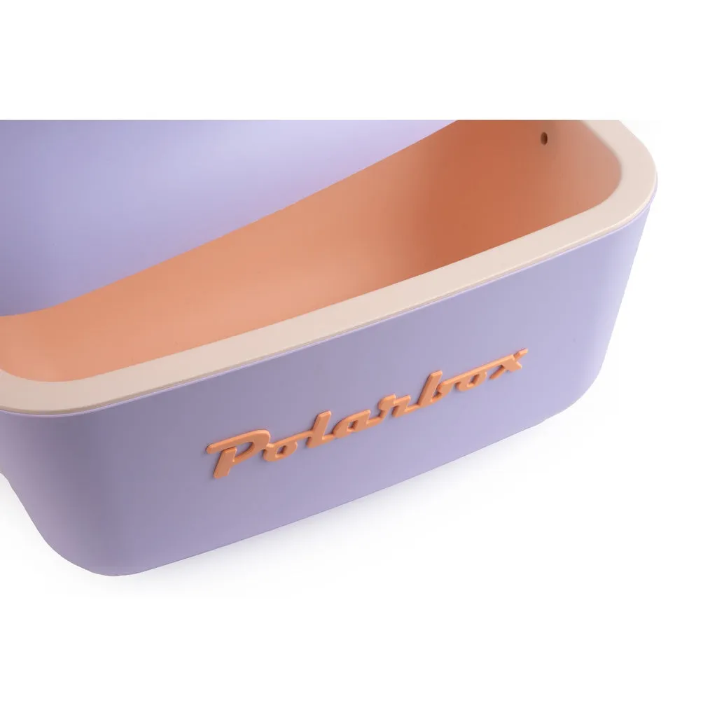 Kreher Polarbox Kühlbox 20 Liter Lila Retro mit Gurt
