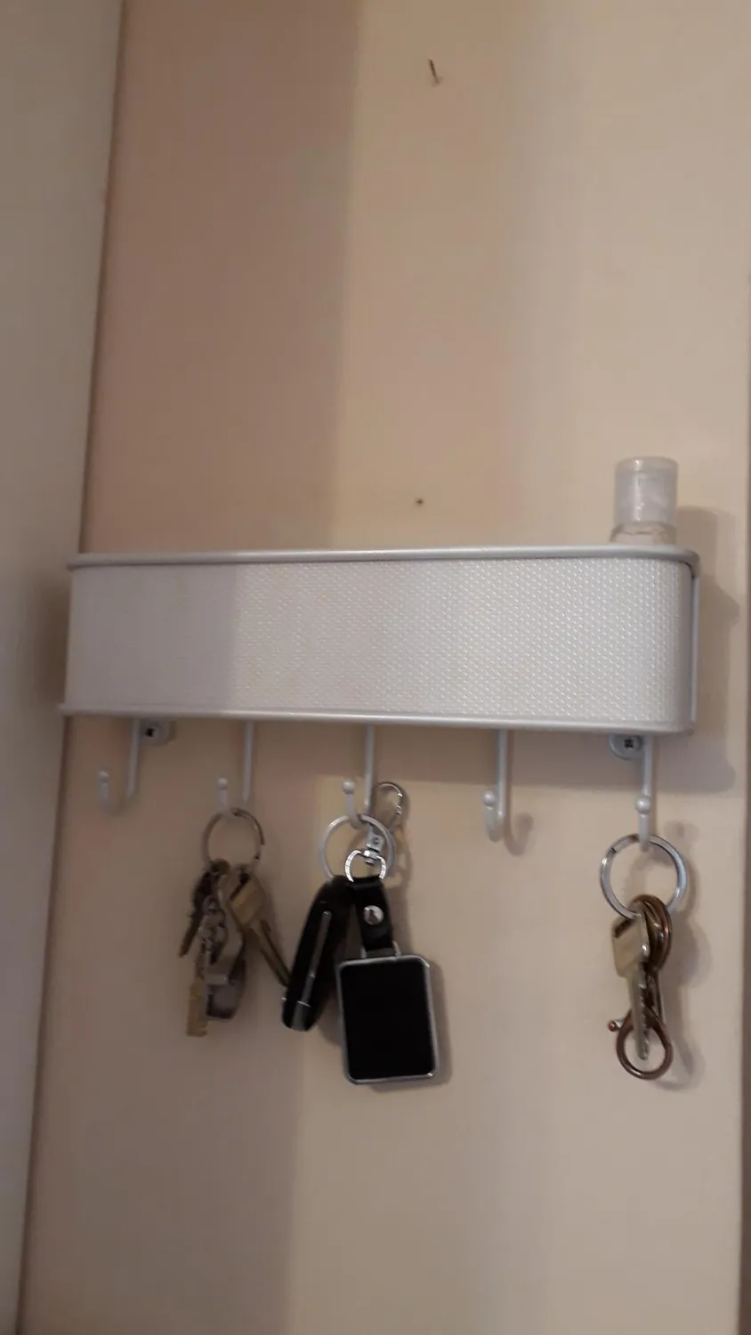 mDesign Wandorganizer Briefhalter weiß Postablage