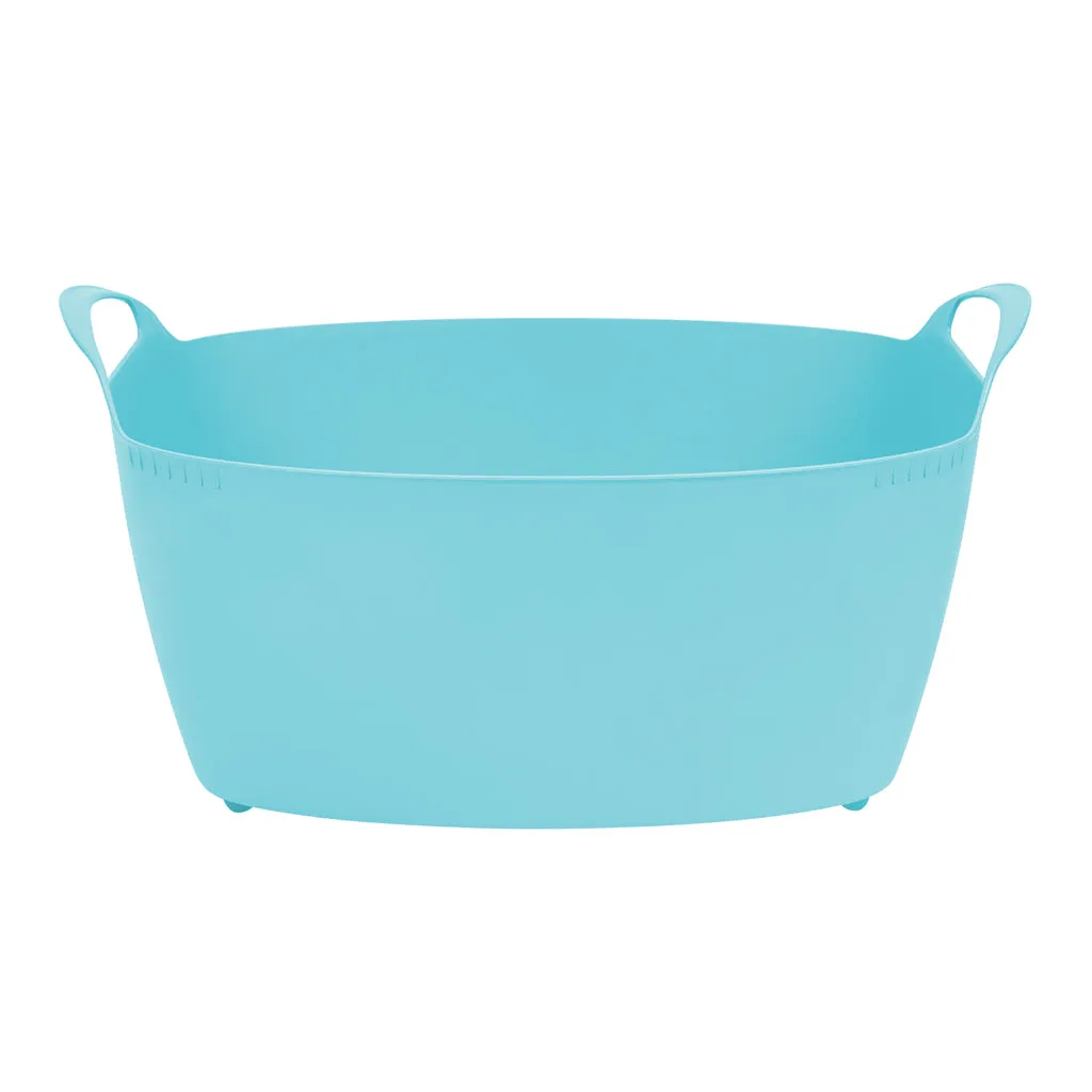 Kreher Tun Mehrzweckkorb 35 Liter Blau 4er Set flexibel