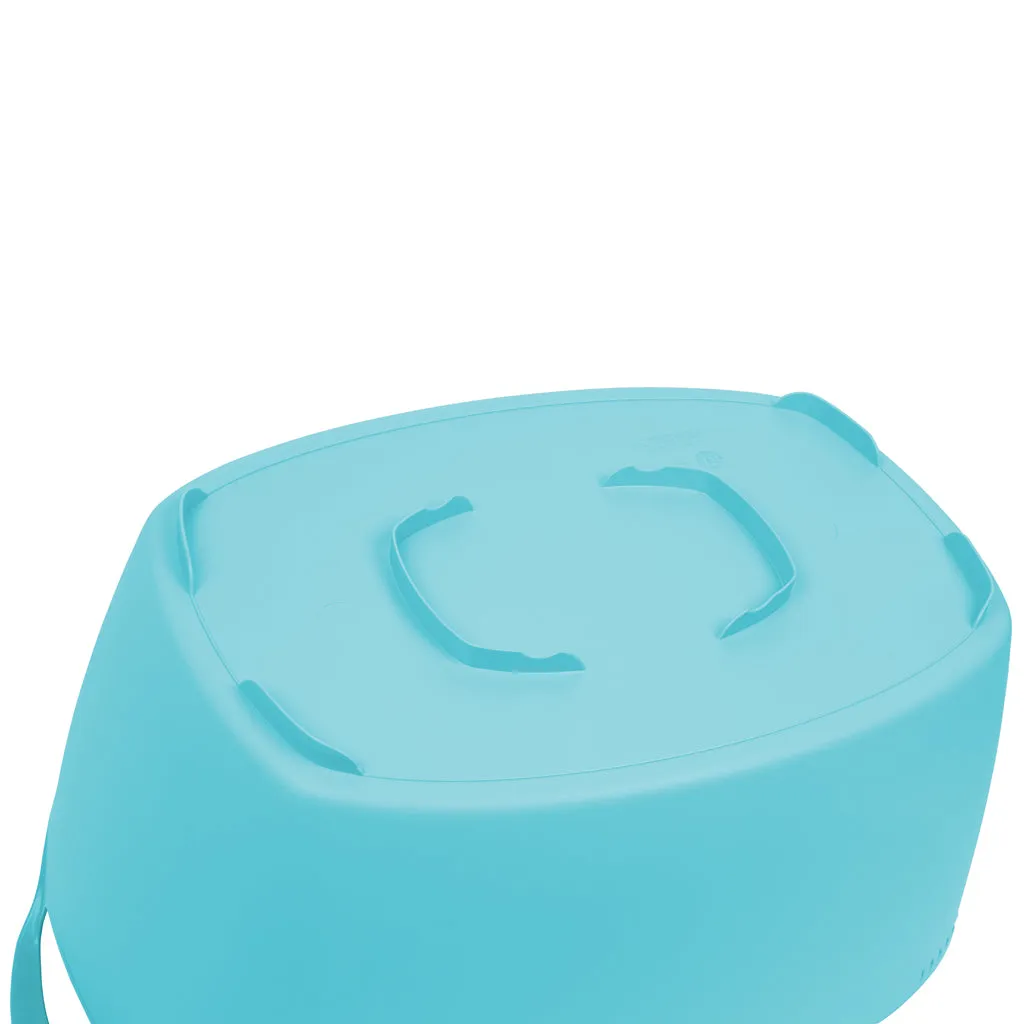 Kreher Tun Mehrzweckkorb 35 Liter Blau 4er Set flexibel