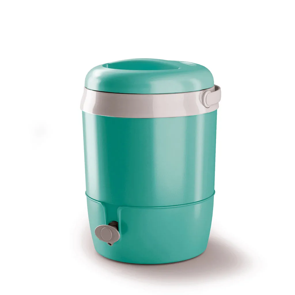 Kreher Thermo Getränkespender 6L grün mit Zapfhahn