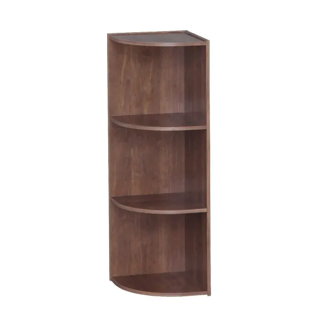 Iris Ohyama CX-3C Eckregal Braun Holz 3 Etagen 29x29cm