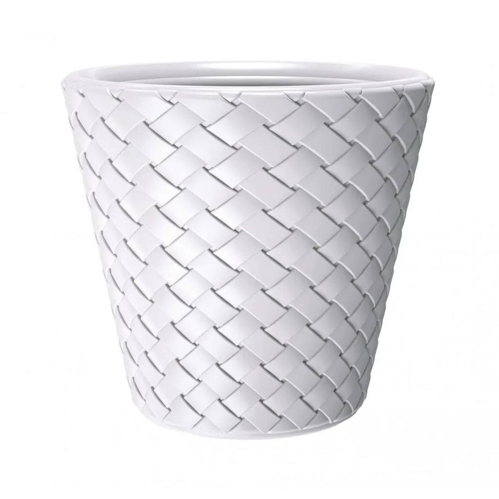 Kreher Matuba XXL Pflanztopf 60cm Anthrazit Geflecht